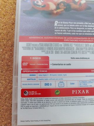 DVD Red (Disney Pixar)
