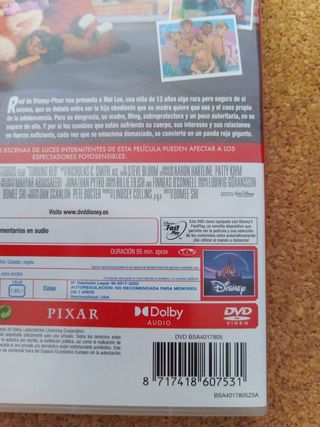 DVD Red (Disney Pixar)