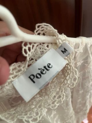 Vestido POÈTE beige