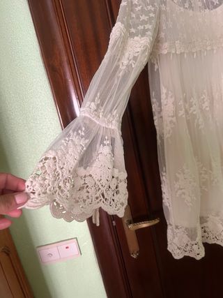 Vestido POÈTE beige