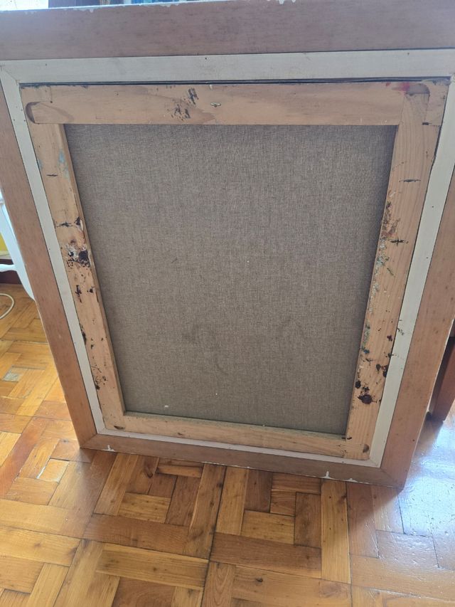 Cuadro pescador - Óleo sobre lienzo