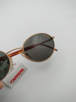 Gafas Carrera vintage doradas