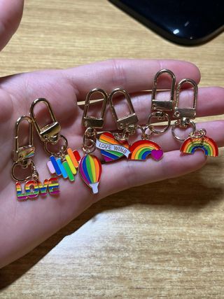 Portachiavi Arcobaleno Pride