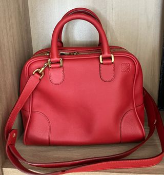 Bolso Loewe Amazona bandolera rojo