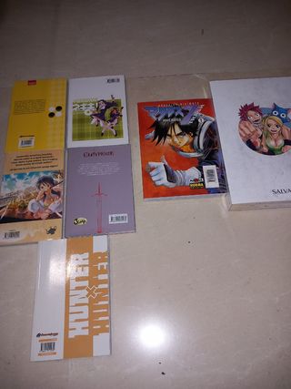Lote de 7 comic/Mangas