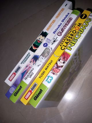 Lote de 7 comic/Mangas