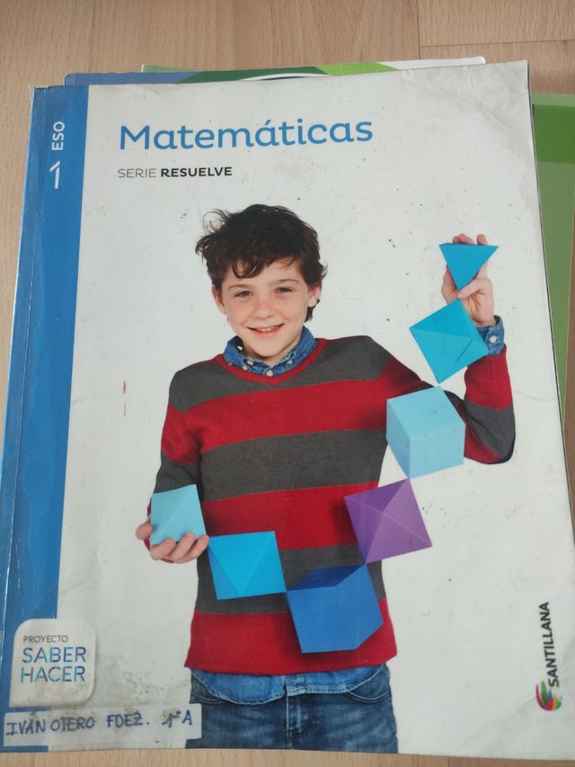 MATEMATICAS SERIE RESUELVE 1 ESO SABER HACER