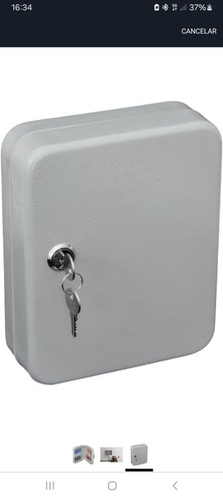 Caja de llaves - metálica - 20 llaves