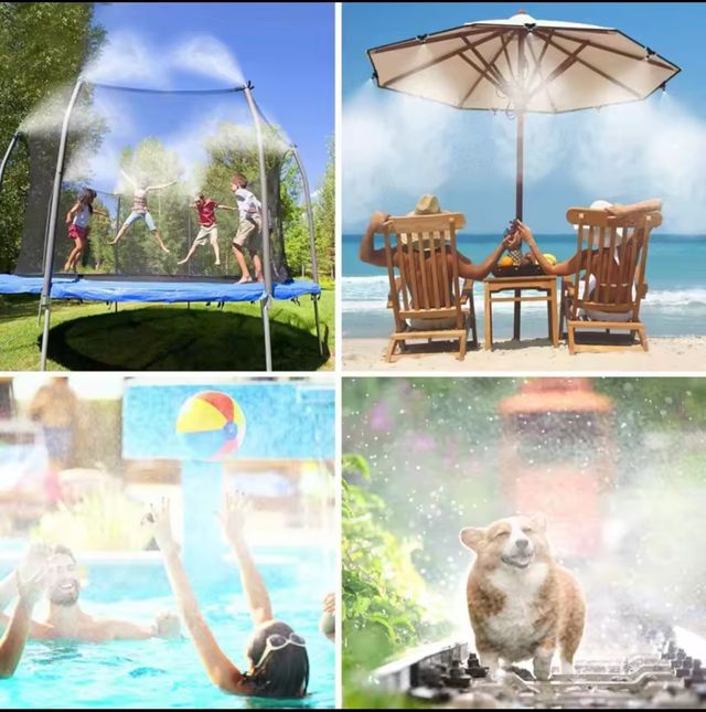 Kit Nebulizador Jardín -NUEVO- Enfriamiento Agua