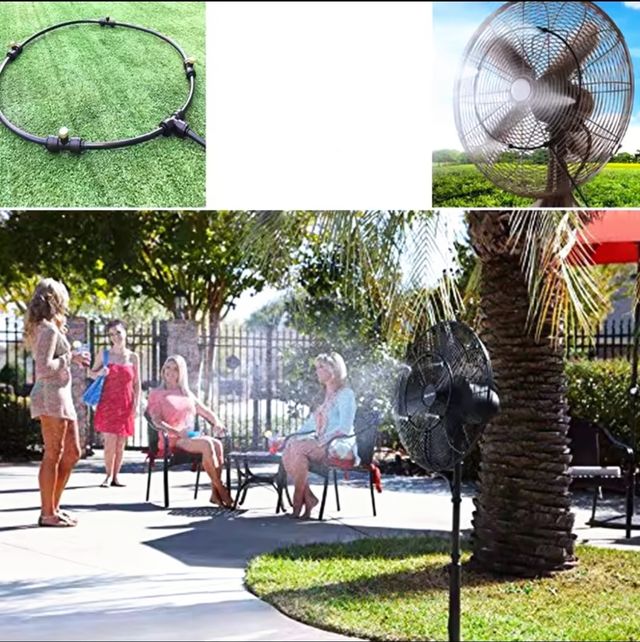 Kit Nebulizador Jardín -NUEVO- Enfriamiento Agua