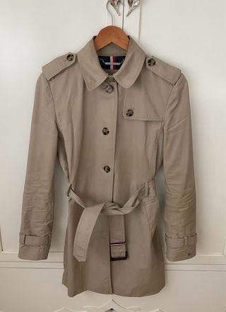Gabardina Tommy Hilfiger beig