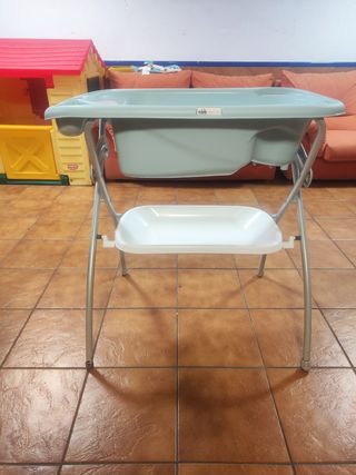 Bañera bebé con cambiador