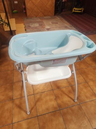 Bañera bebé con cambiador