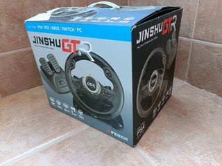 Volante y pedales GTR PS4