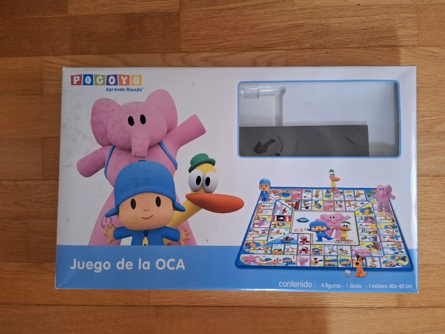 Juegos de mesa infantiles: Pocoyo, Tozudo, horas..