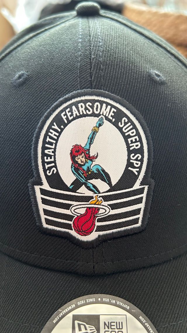 Berretto New Era Black Widow X Miami Heat