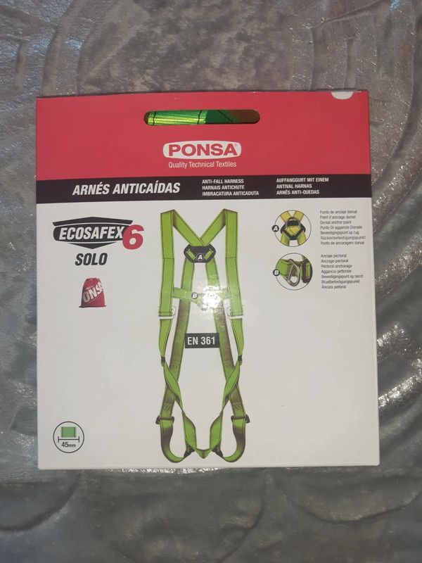 Arnés anticaídas Ponsa Ecosafex 6