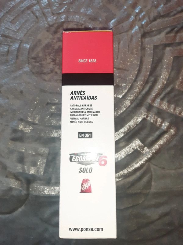 Arnés anticaídas Ponsa Ecosafex 6
