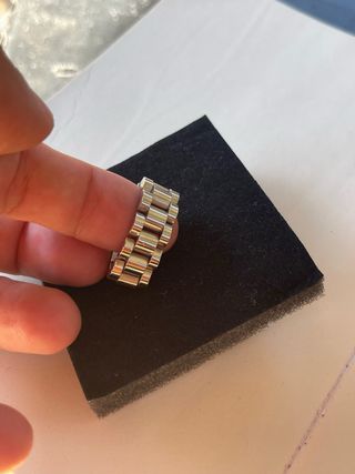 Anello a Maglie in Argento