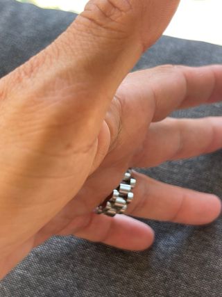 Anello a Maglie in Argento