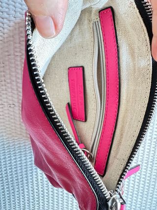 Bolso bandolera rosa