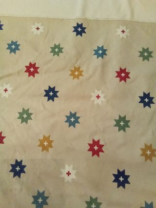 Loneta al corte Ikea estrellas 7x1,5m