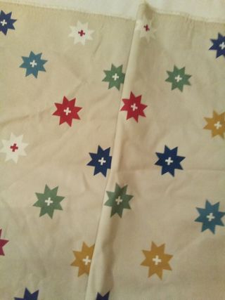Loneta al corte Ikea estrellas 7x1,5m