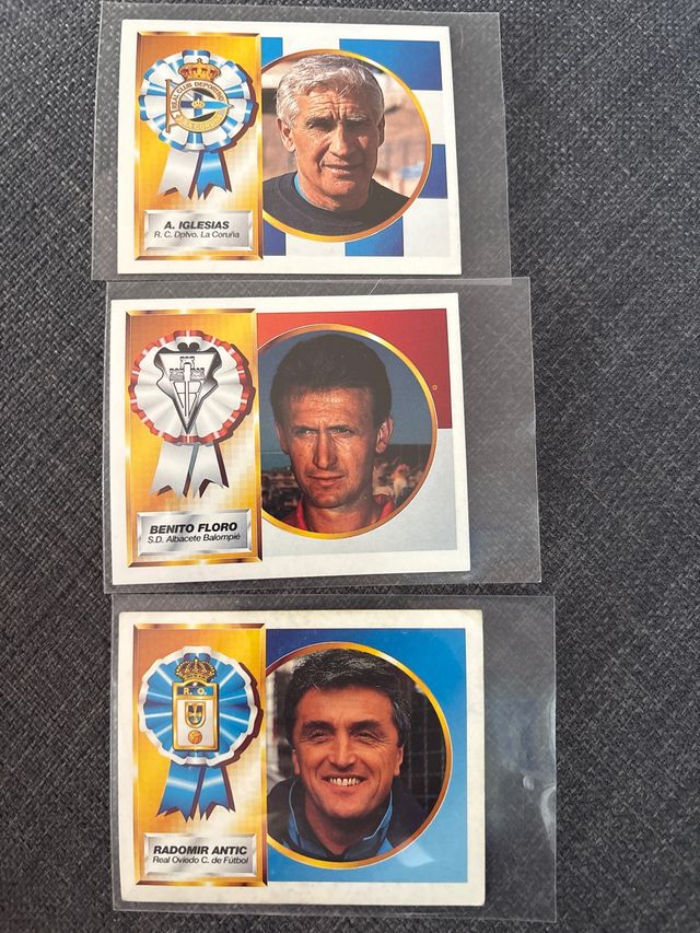 Pack Cromos Liga 94/95: Iglesias, Antic