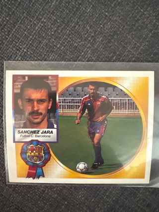 Cromo Sanchez Jara - Liga 94-95