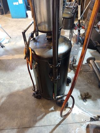 Extractor aceite coche usado