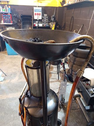 Extractor aceite coche usado