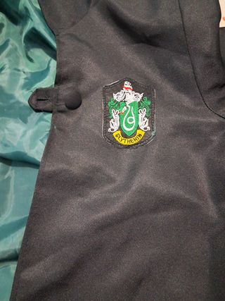 Capa Hogwarts de Harry Potter de Slytherin 