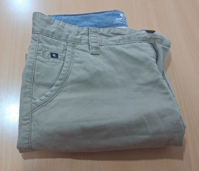 Short niño loneta beige Rip Curl