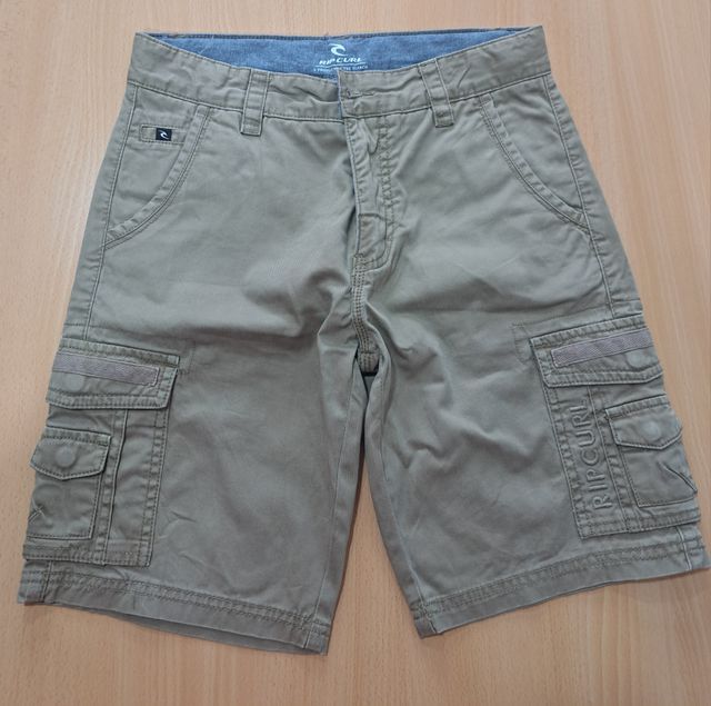 Short niño loneta beige Rip Curl