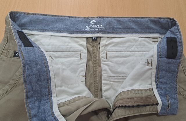 Short niño loneta beige Rip Curl