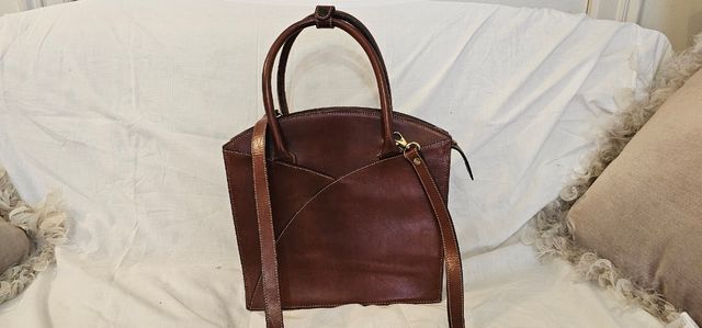Bolso vintage marrón años 90