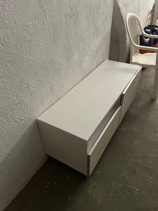Mueble TV blanco Ikea Besta