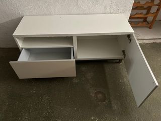 Mueble TV blanco Ikea Besta