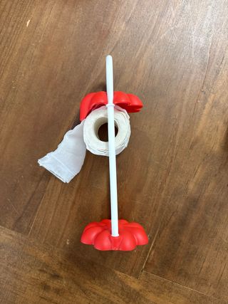 Muñecos Mila y Malo: ¡al baño!