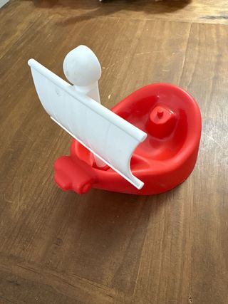 Muñecos Mila y Malo: ¡al baño!