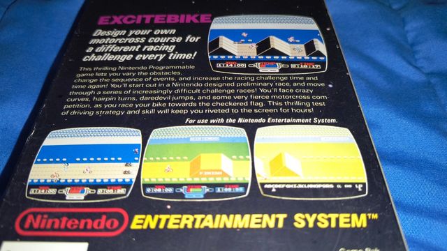 Excitebike Nintendo NES Gioco Completo Versione