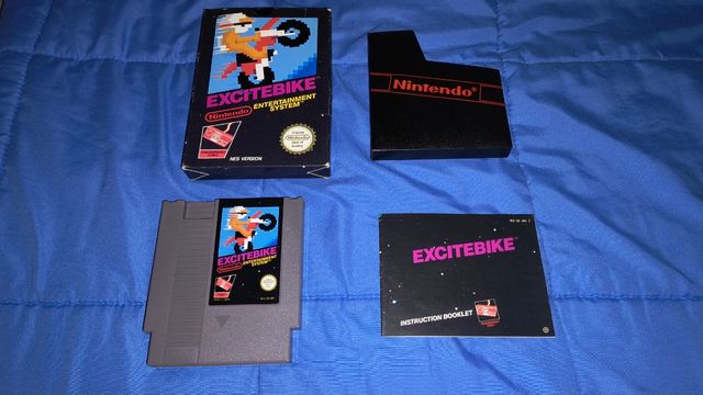 Excitebike Nintendo NES Gioco Completo Versione