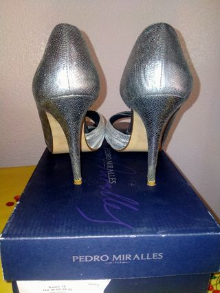 Pedro Miralles - Zapatos Plata 41