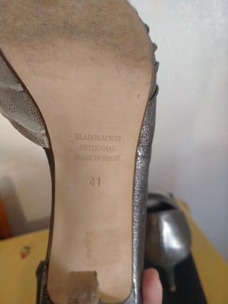 Pedro Miralles - Zapatos Plata 41