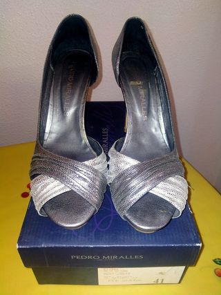 Pedro Miralles - Zapatos Plata 41