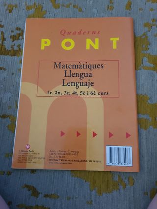 Pont Matemàtiques 1r primària