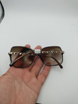 Gafas Chanel - marrón dorado