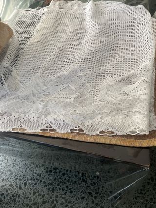 Cortinas caravana beige/marrón 7 unidades