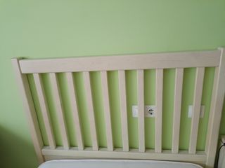 Cabecero cama de castaño