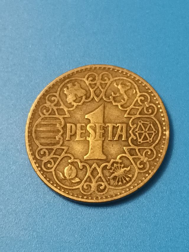 "Error" Moneda 1 Peseta 1944